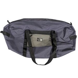 The North Face Small Duffel Bag Purple Black Camp Travel Gear Bag